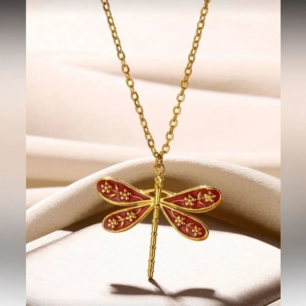 Dragonfly Necklace #2030